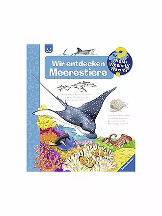 RAVENSBURGER | Wieso Weshalb Warum - Wir entdecken Meerestiere | 